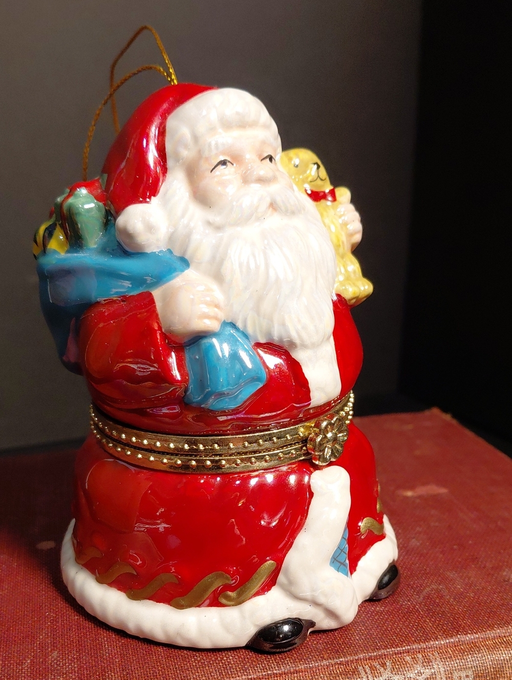 VINTAGE MR CHRISTMAS MUSIC BOX